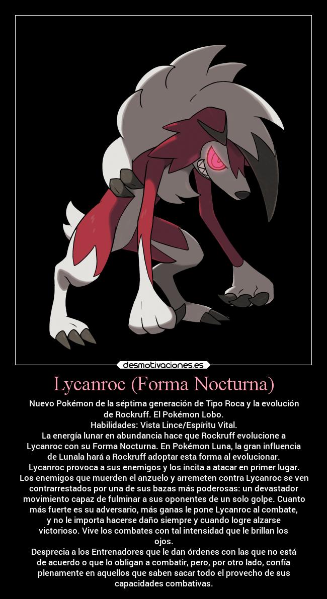 Lycanroc (Forma Nocturna) -