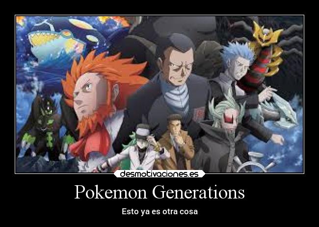 Pokemon Generations -