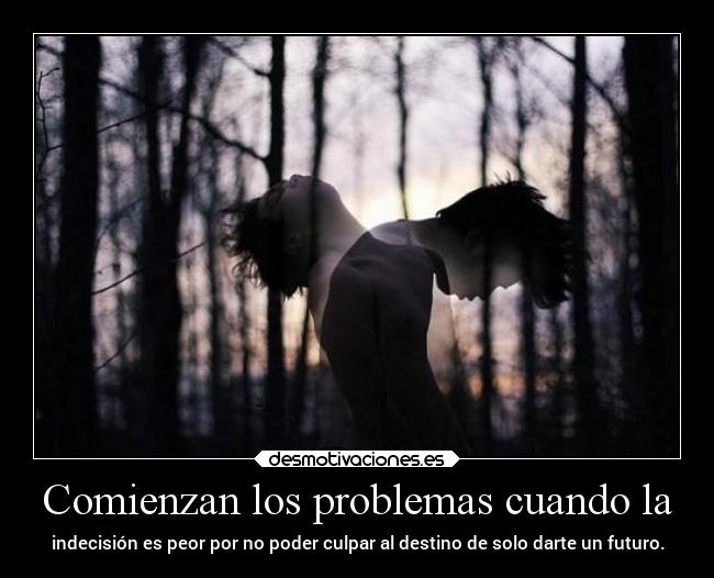 Comienzan los problemas cuando la - 