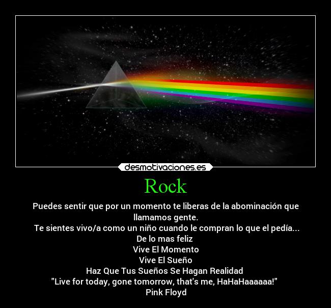 carteles rock rock desmotivaciones