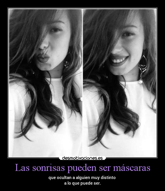 carteles sonrisa falsa desmotivaciones