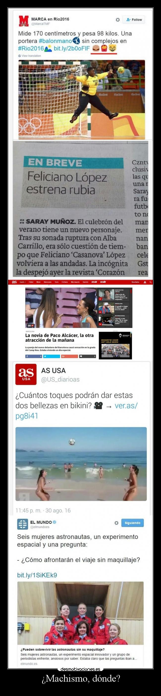 ¿Machismo, dónde? - 