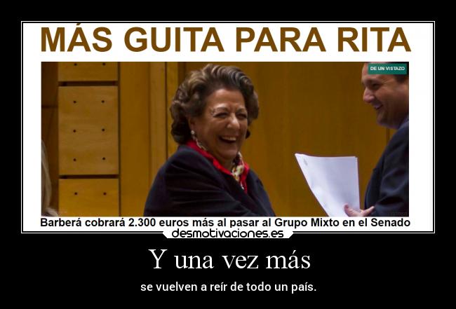 Y una vez más - se vuelven a reír de todo un país.