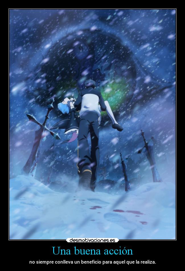 Una buena acción -