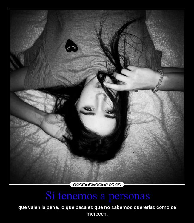 Sí tenemos a personas -