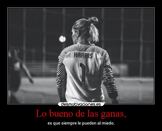 Lo bueno de las ganas, - 