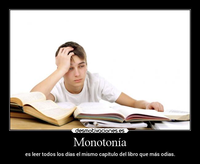 Monotonía -