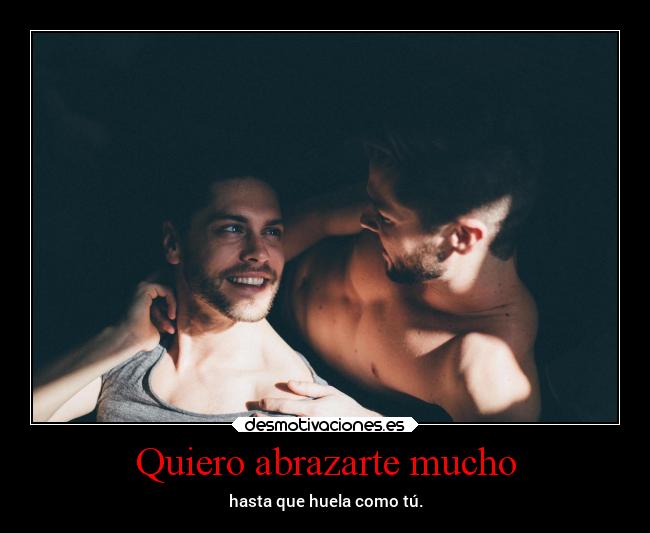 Quiero abrazarte mucho -