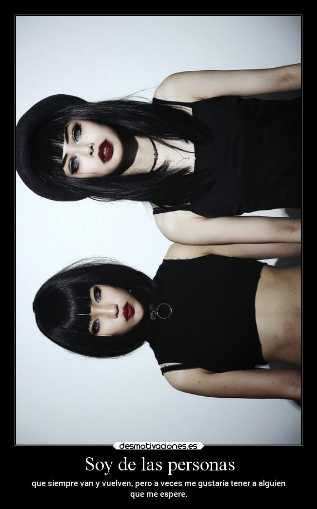 Soy de las personas -