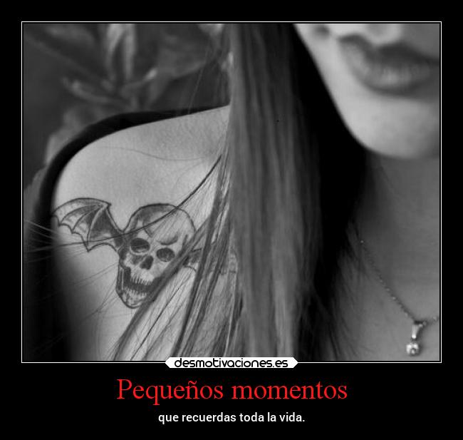 Pequeños momentos -