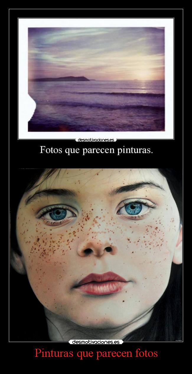 Pinturas que parecen fotos -