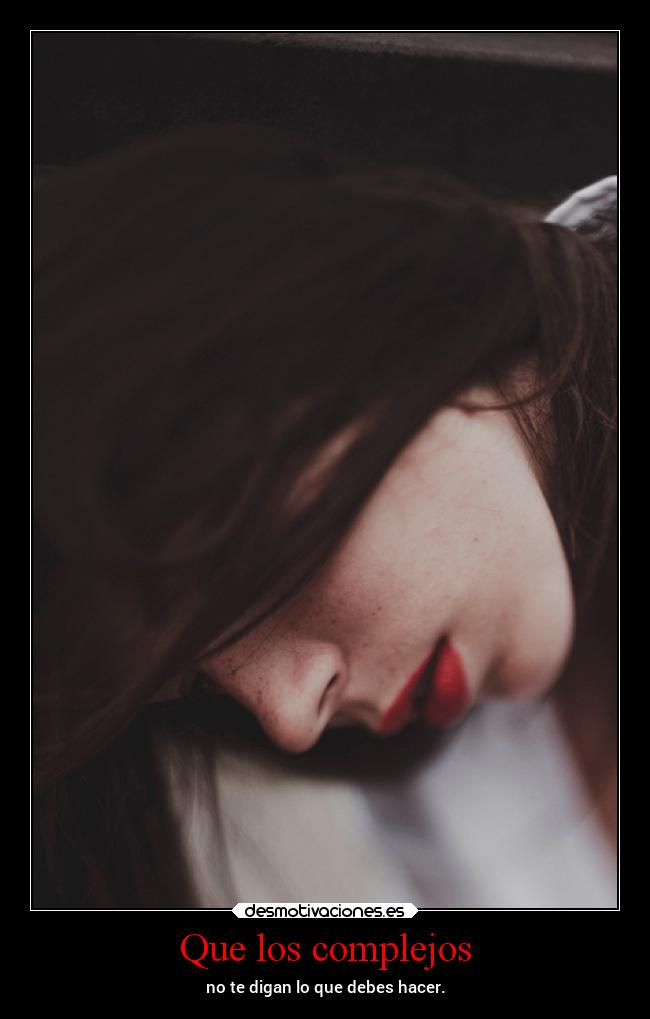 Que los complejos -