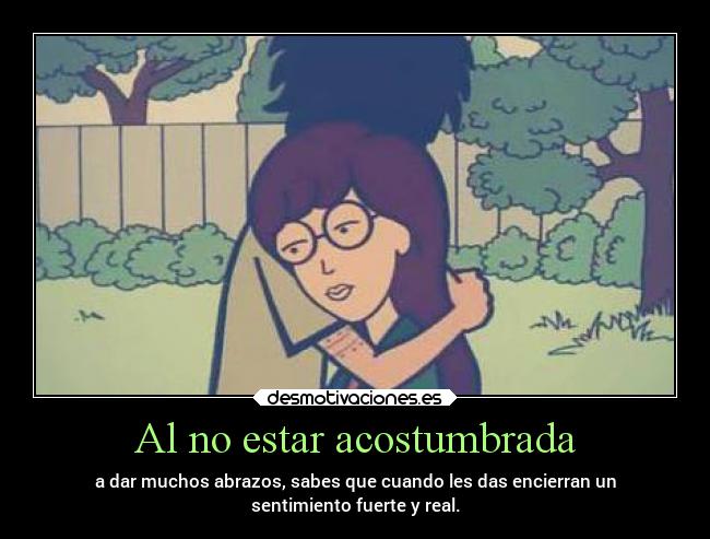 carteles abrazos amor desmotivaciones