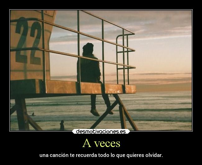 A veces -