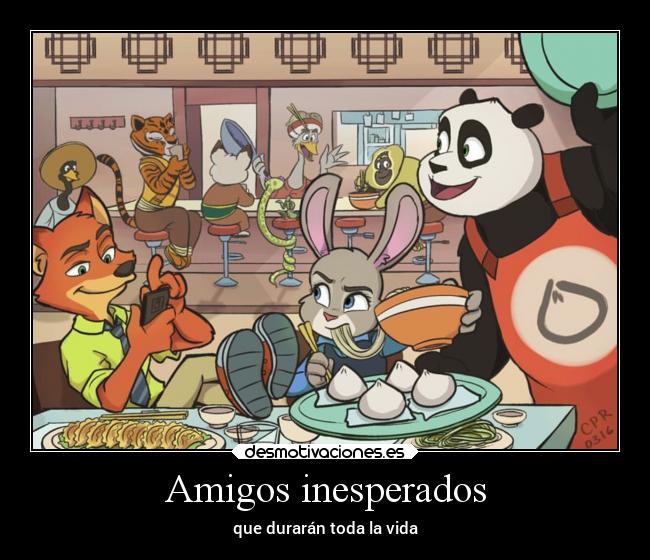 Amigos inesperados - que durarán toda la vida