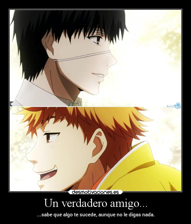 carteles anime amistad amigos frases confianza desmotivaciones