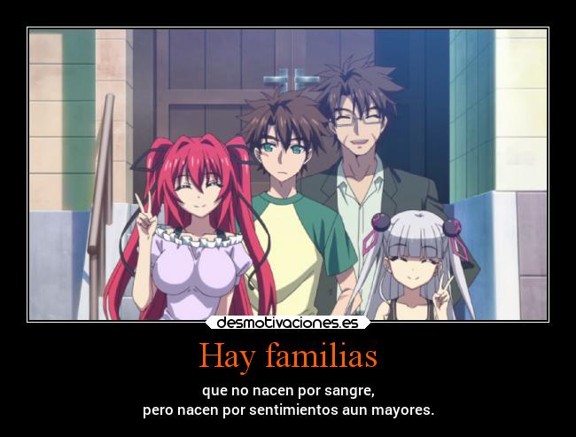 carteles anime familia shinmaimaounotestament danieldats desmotivaciones