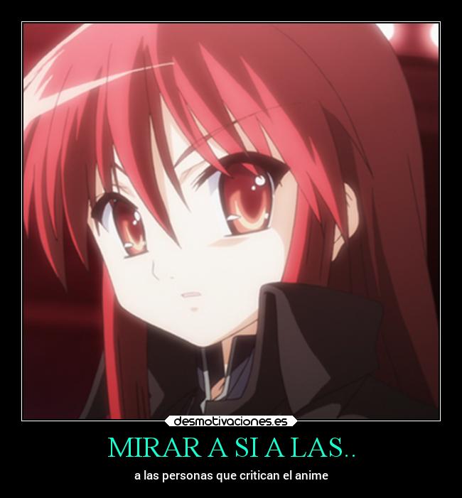 MIRAR A SI A LAS.. - a las personas que critican el anime