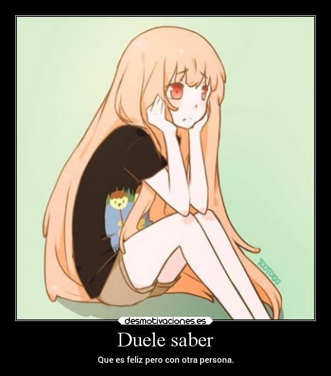 Duele saber -