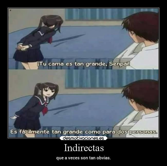 Indirectas -