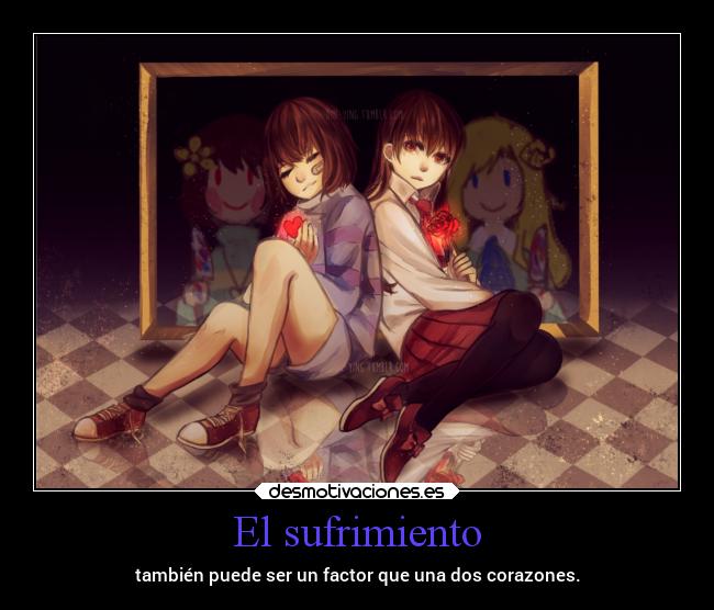 El sufrimiento - también puede ser un factor que una dos corazones.