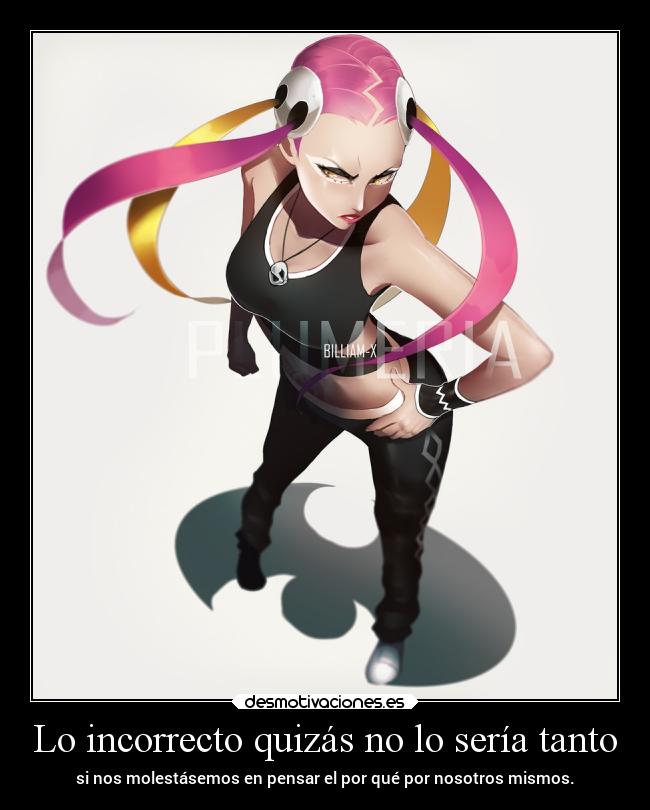 Lo incorrecto quizás no lo sería tanto - 
