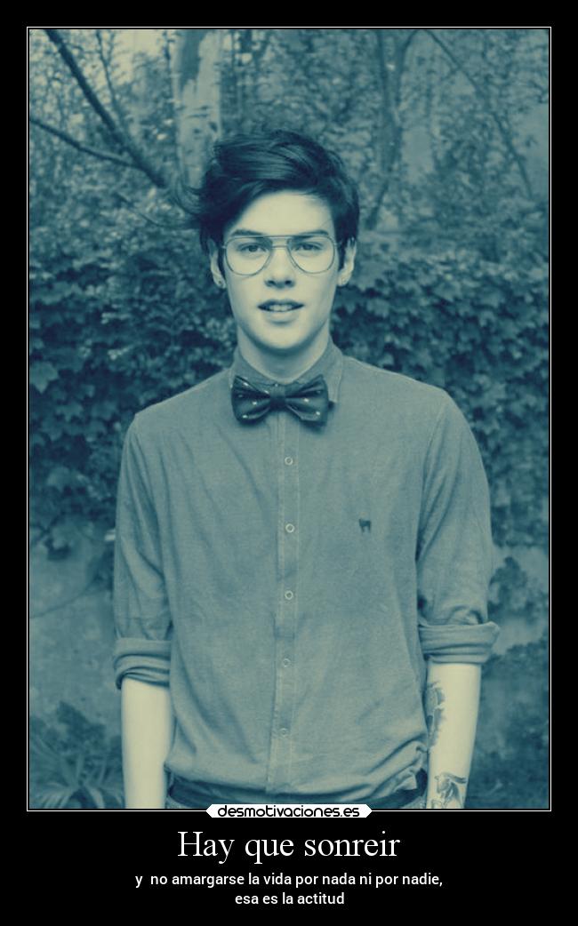 Hay que sonreir -