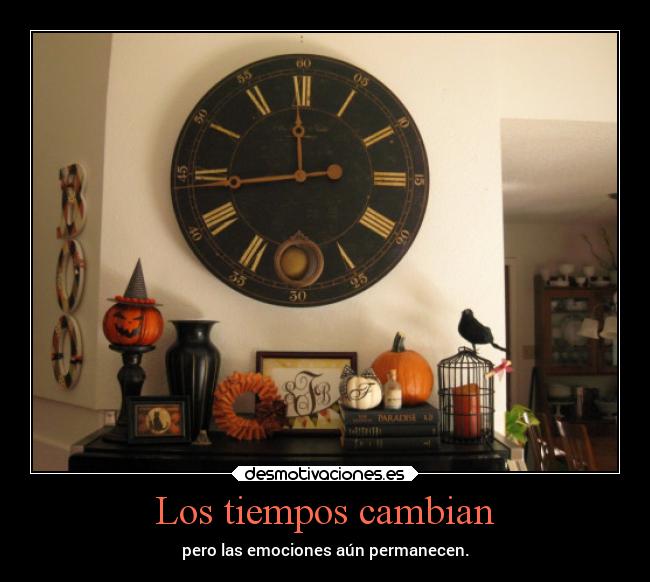 Los tiempos cambian - 