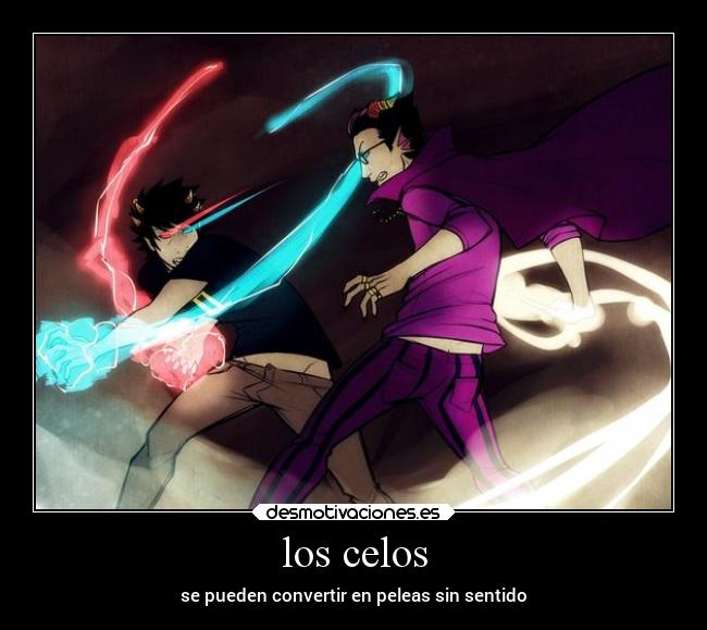 carteles celos celos desmotivaciones