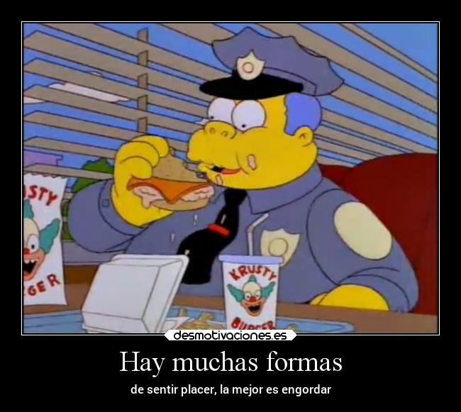 carteles confianza comida simpsons vida desmotivaciones
