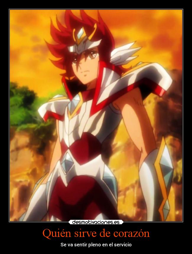 Quién sirve de corazón -