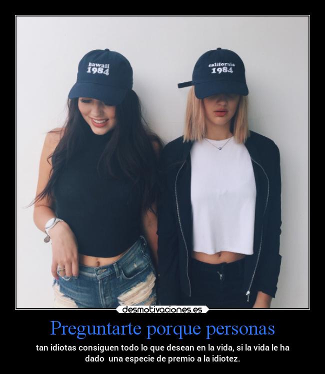 Preguntarte porque personas - 