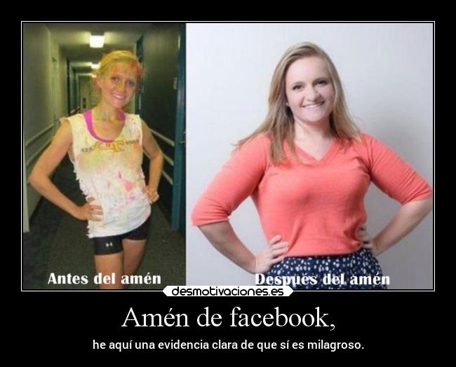 carteles facebook desmotivaciones facebook desmofunny comentario enfermedad chicaflaca chicabuena milagro desmotivaciones