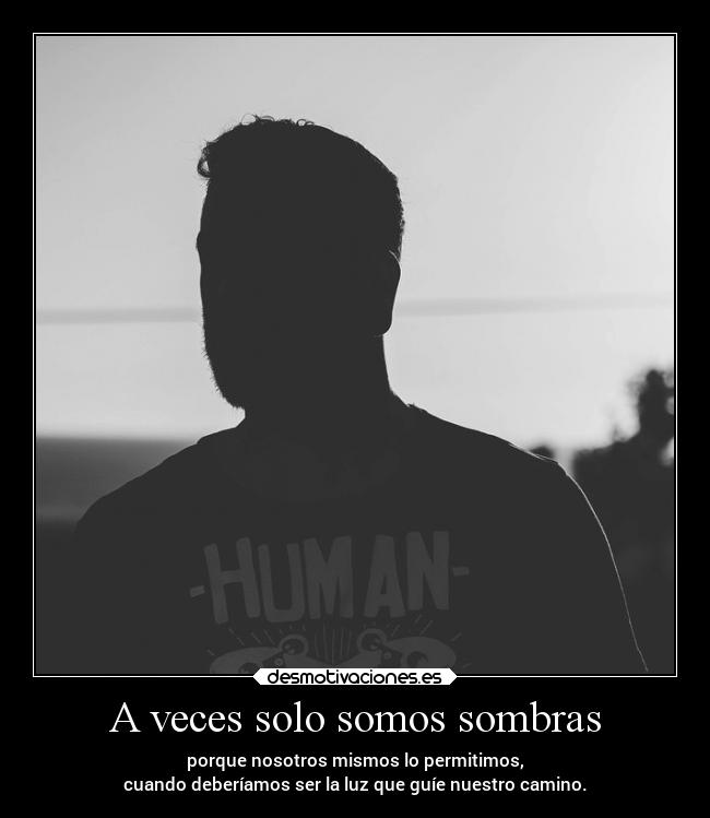 A veces solo somos sombras - 