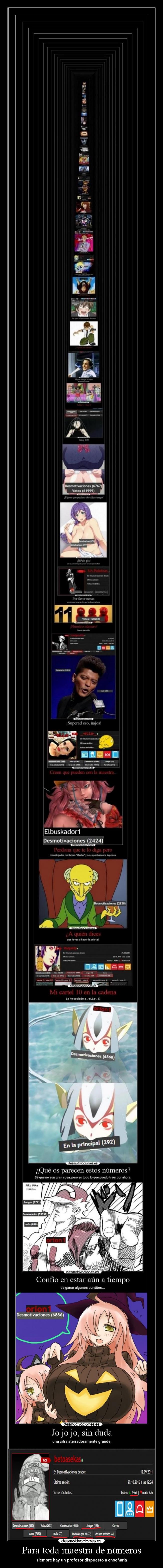 Para toda maestra de números - 