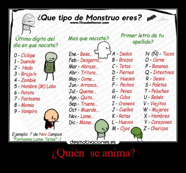 ¿Quién se anima? -