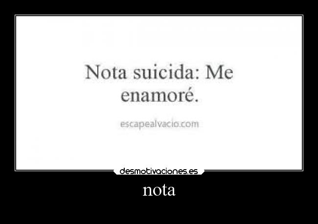 nota -