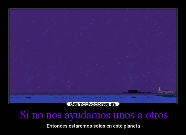 carteles simpsons soledad mundo killerfrases desmotivaciones