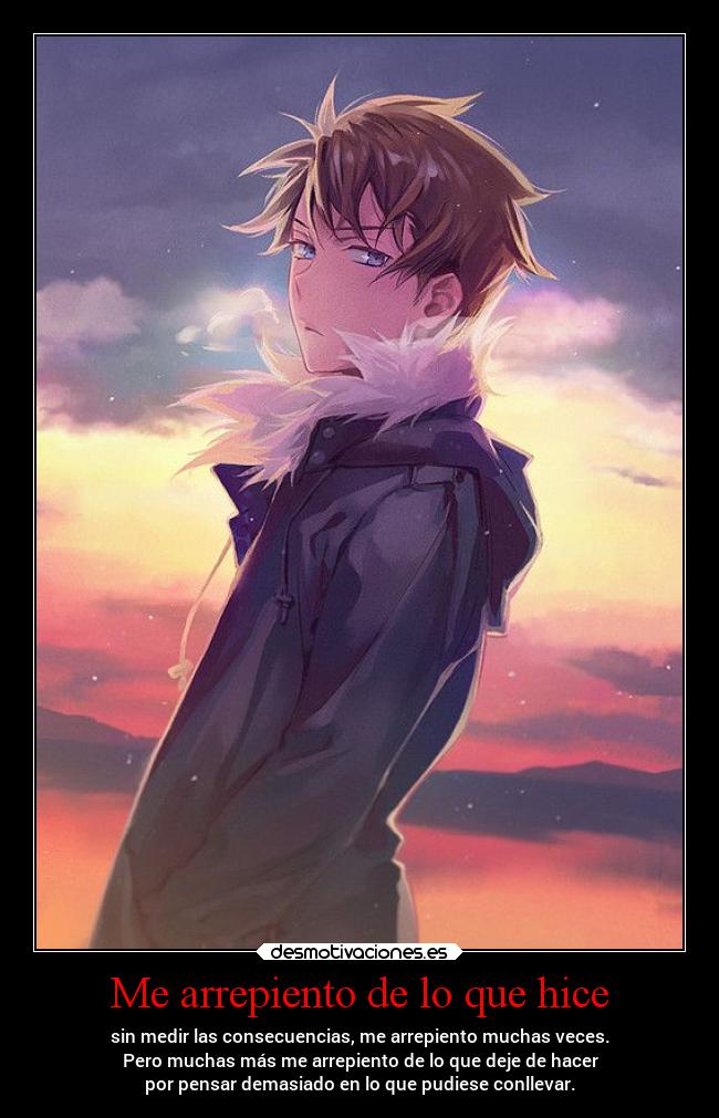 carteles vida anime cosas manga desmotivaciones