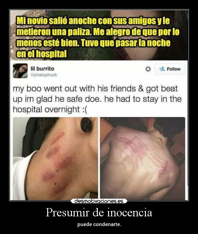 Presumir de inocencia - 