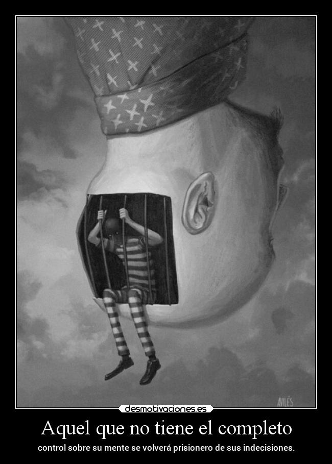 Aquel que no tiene el completo -