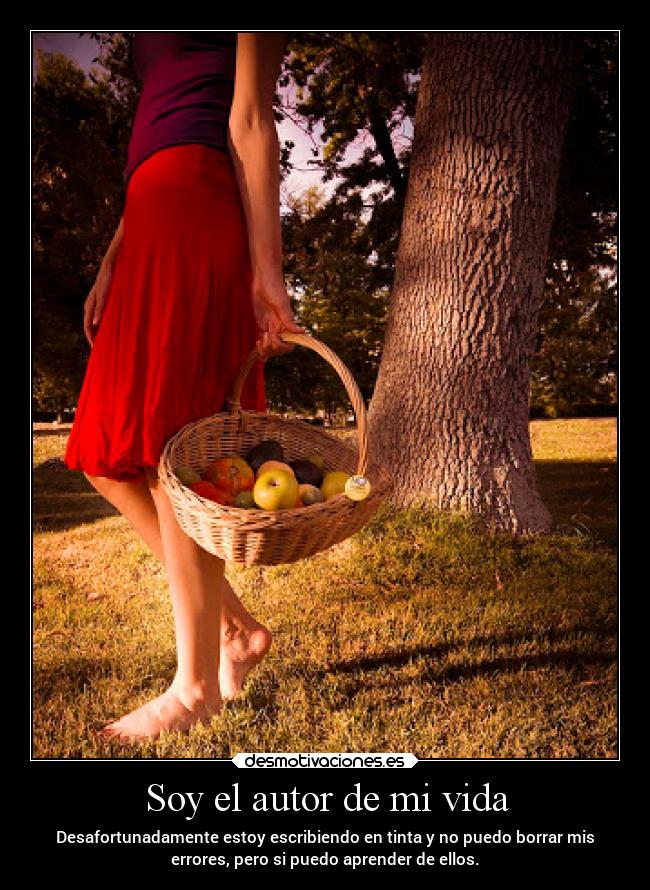 Soy el autor de mi vida -