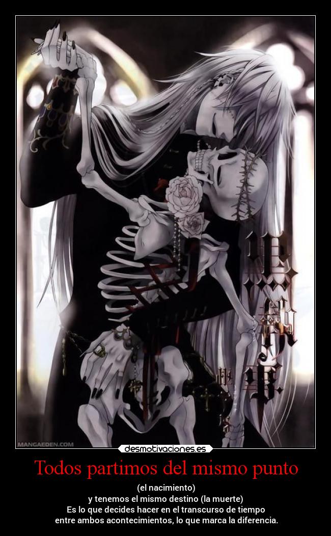 Todos partimos del mismo punto -