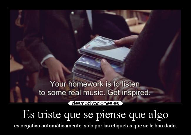 carteles vida musica homework lamusicaesmivida lossupervivientes desmotivaciones