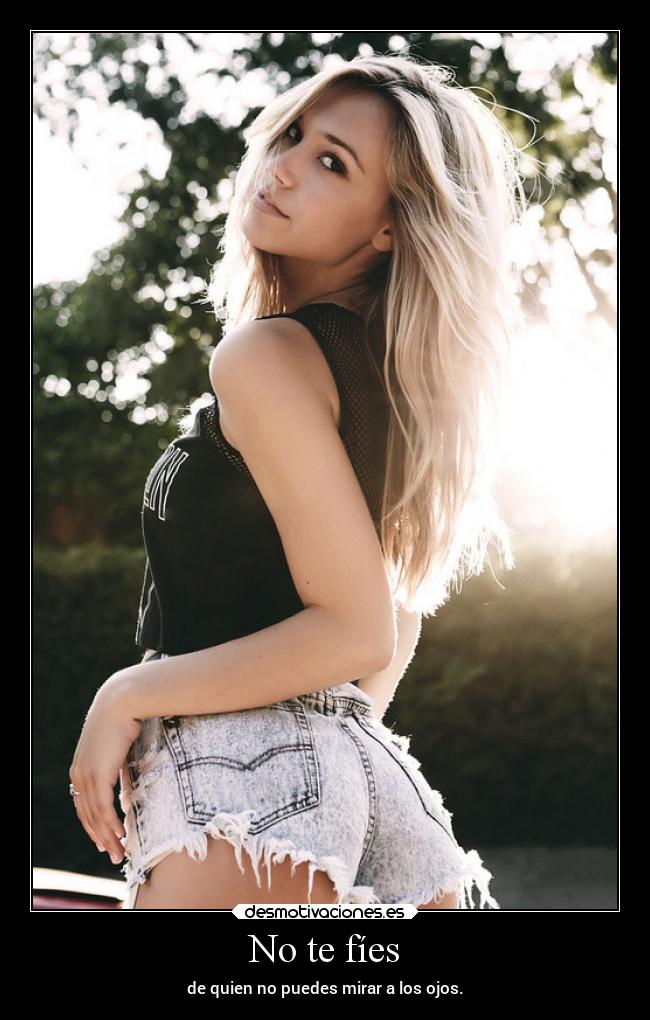 No te fíes - 