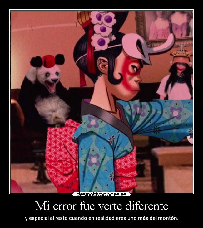 carteles vida sentimientos dolor naturaleza gorillaz noodle geisha laurasimpson14 desmotivaciones