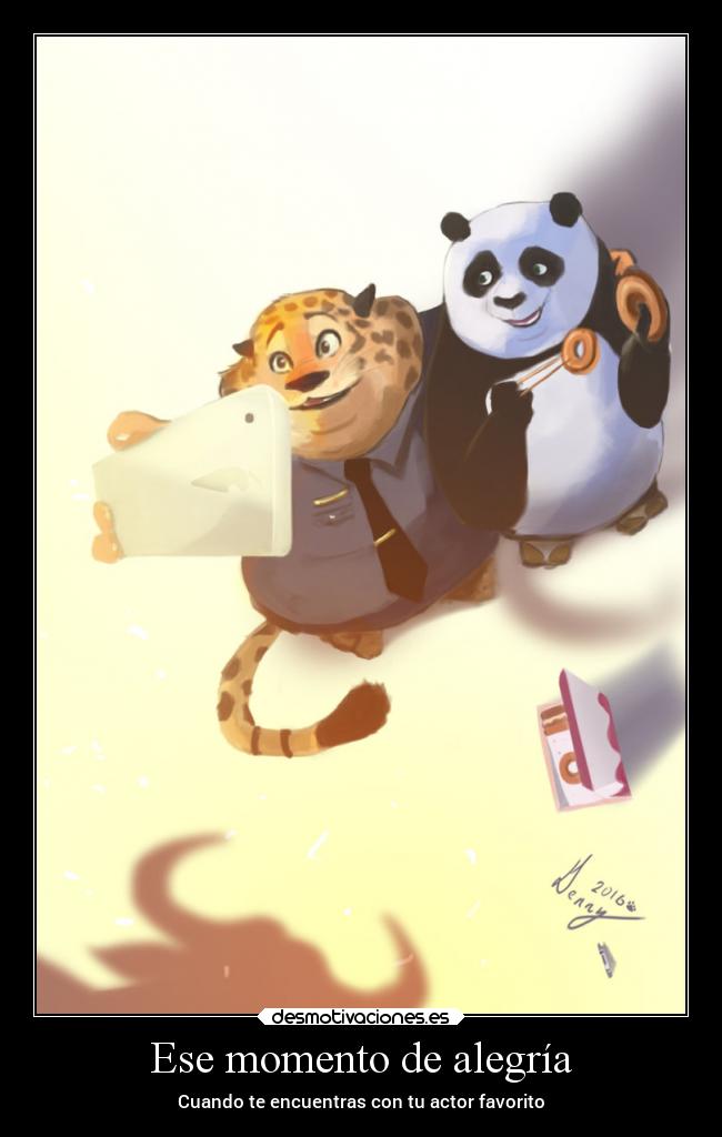 Ese momento de alegría - Cuando te encuentras con tu actor favorito