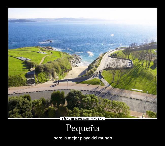 Pequeña - pero la mejor playa del mundo