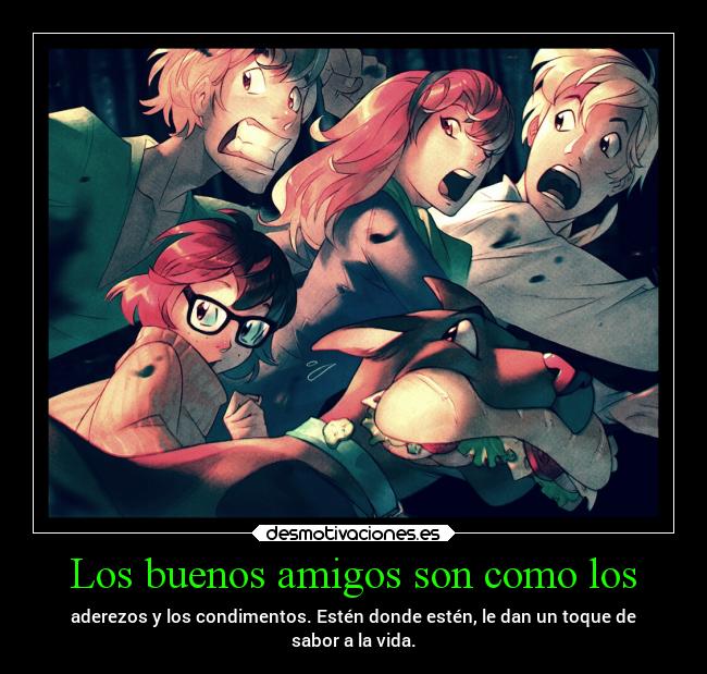 carteles amigos amigos vida toque sabor scoobydoo desmotivaciones