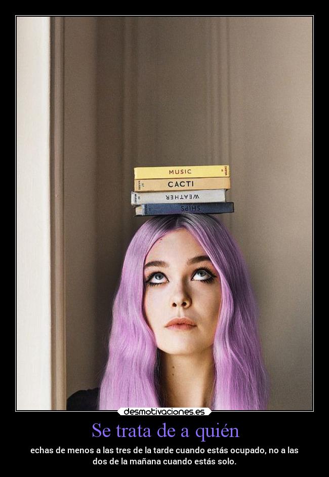 Se trata de a quién - 